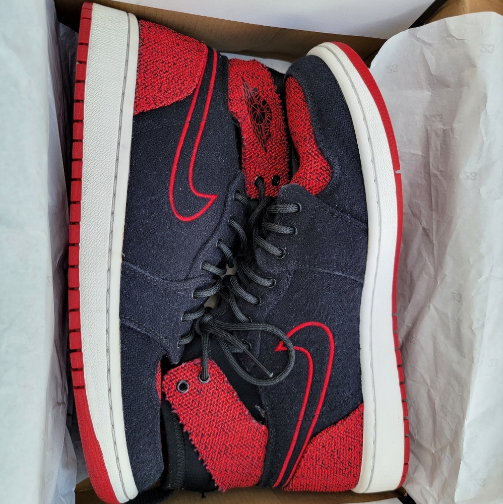 Authentic Air Jordan 1 Ultra Hi "Banned Bred" Men's Size 8.5